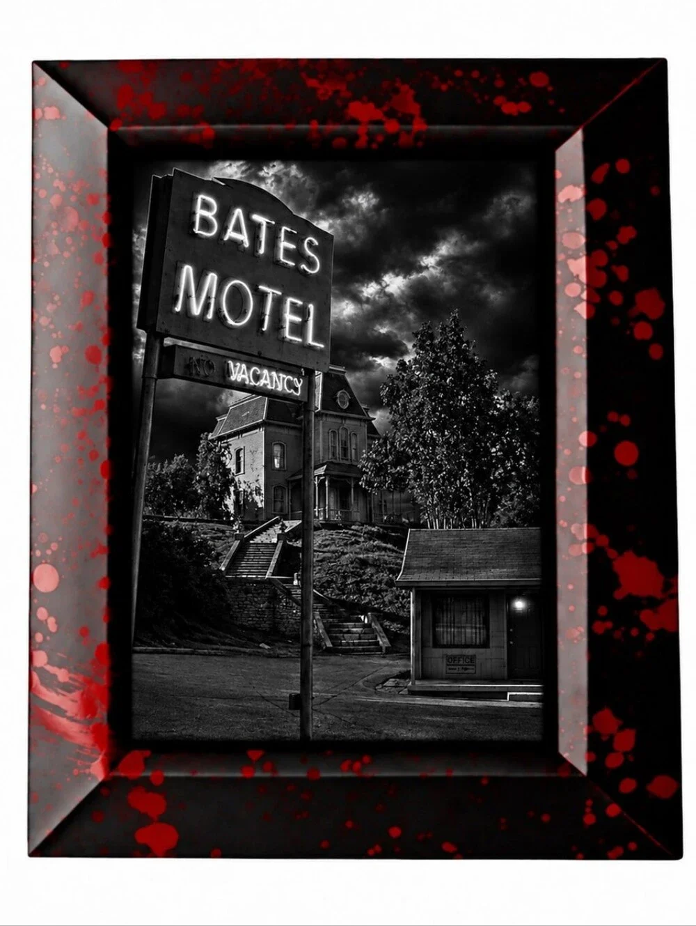 Bates Motel Horror Dark Gothic Framed Home Decor Horror Series Serial Killer